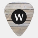 Search for monogram guitar picks Rustic wood