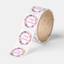 Search for happy birthday purple flowers stickers Watercolor