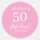 Search for cheers to 50 years stickers Typography