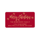 Search for foil return address labels Calligraphy