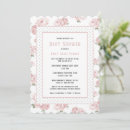 Search for pink gray baby shower invitations Grey