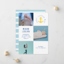 Search for nautical birth invitations Sea