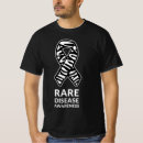Search for rare disease tshirts Zebra