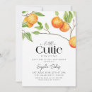 Search for clementine baby shower invitations Watercolor