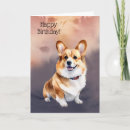 Search for corgi birthday cards Happy