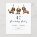 Search for dachshund birthday invitations Fun