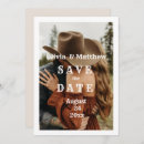 Search for texas save the dates Cowboy