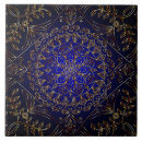 Search for blue and gold tiles Ceramic