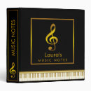 Search for music binders Black