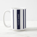 Search for blue and white striped mugs Chic