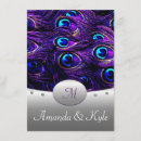Search for peacock wedding invitations Blue