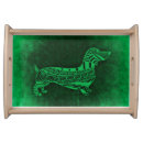 Search for dachshund serving trays pet