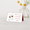 Search for wine place cards Red