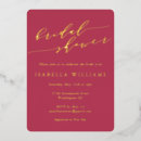 Search for magenta and gold invitations Minimalist