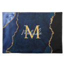 Search for blue and gold placemats Agate