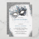 Search for blue butterfly quinceanera invitations 15th birthday