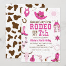 Search for red cowgirl invitations For kids