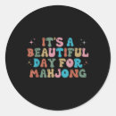Search for mahjong stickers Vintage