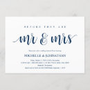 Search for navy rehearsal dinner invitations The night before
