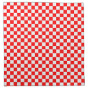 Search for checkerboard napkins Checks