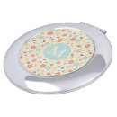 Search for floral compact mirrors Flower pattern