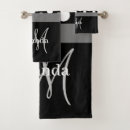 Search for black and silver bath towels Script