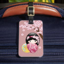 Search for japanese luggage tags Kokeshi