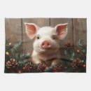 Search for farm pig kitchen towels Piglet