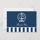 Search for anchor thank you cards Nautical