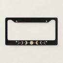 Search for funny license plate frames Black