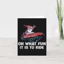 Search for boat christmas cards Santa claus