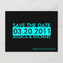 Search for neon save the dates Black