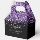 Search for sweet 16 favor boxes Elegant