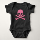 Search for pirate baby clothes Skull and crossbones