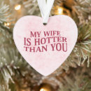 Search for funny wife ornaments Humor