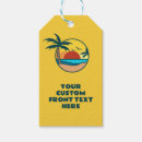 Search for tropical gift tags Sunset