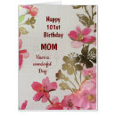 Search for 101st birthday cards For her