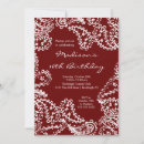 Search for burgundy sweet 16 invitations Birthday