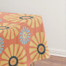 Search for orange and blue tablecloths Cute