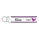 Search for purple butterfly keychains support
