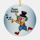 Search for circus ornaments Red