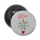 Search for christmas ornament bottle openers Red