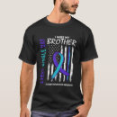 Search for suicide in memory tshirts Flag