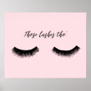 Search for eyelash posters Makeup