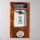 Search for antique gas pump art Old