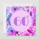 Search for mom 60th birthday invitations Floral