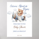 Search for adventure baby shower signs Airplane
