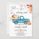 Search for fall in love baby shower invitations Pumpkin