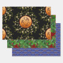 Search for winter solstice wrapping paper Pagan