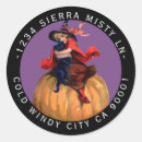 Search for vintage halloween black cat stickers Pumpkin